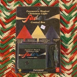 Classic Christmas Fader Magical Light Controller. OS